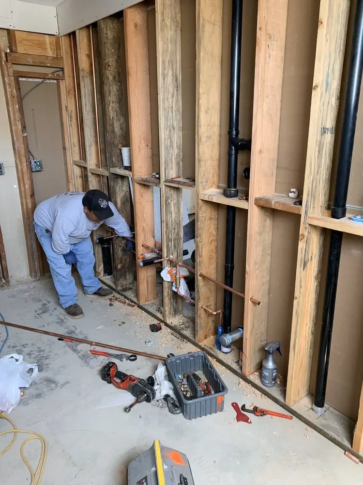Commercial rough-in plumbing for Commercial Plumbing in Kaiminani